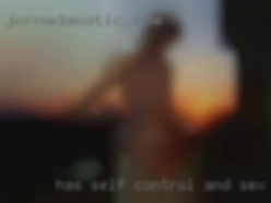 Has self-control for sex in Miami and discernment.